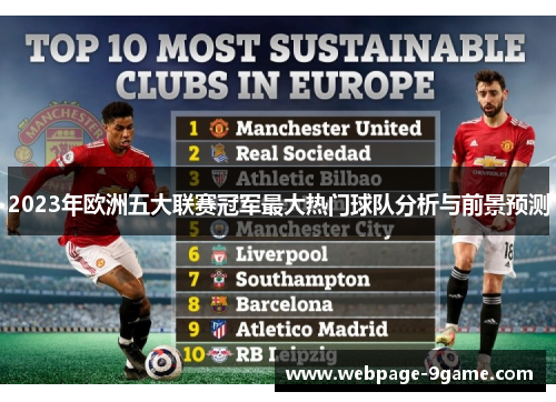 2023年欧洲五大联赛冠军最大热门球队分析与前景预测