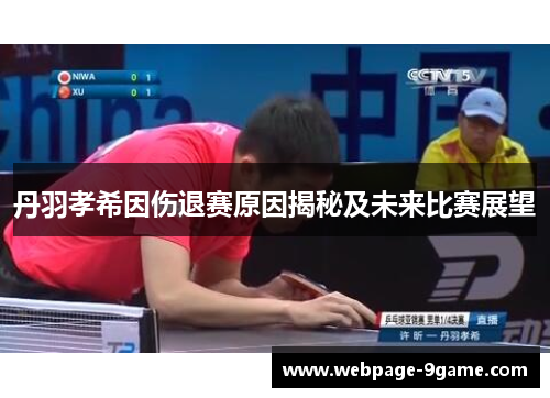 丹羽孝希因伤退赛原因揭秘及未来比赛展望 丹羽孝希因伤退赛原因揭秘及未来比赛展望